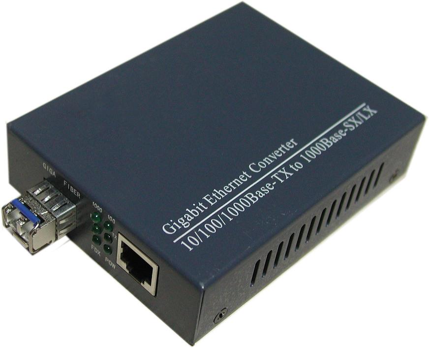 Gigabit Fiber Media Converter