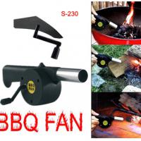 Large picture Hand Crank Fan Air Blower for BBQ Barbecue Fire Be