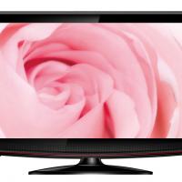 Large picture LCD TV WITH DVD