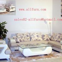 Large picture leather sofa(sales02-allfurn@)