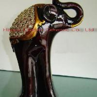 Large picture Ceramic Animal,Ceramic Elephant,Home decoration
