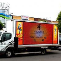 Large picture Mobile Led Screen advertising truck