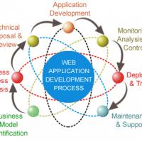 Large picture Web Application Development