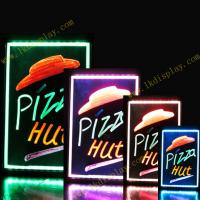 Large picture Fluorescent LED Writing Board