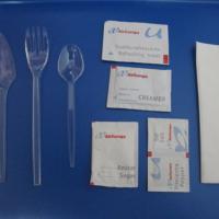 Large picture plastic cutlery kit