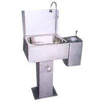 Large picture hand-washing device disinfection tool trough