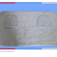 Large picture double-foot rug,foot shape bath mat