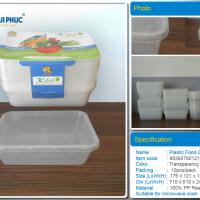 Large picture 650ml rectangular disposable food containers