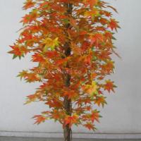 artificial maple trees---red