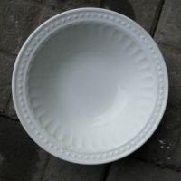 Large picture 7.5"white relief bowl
