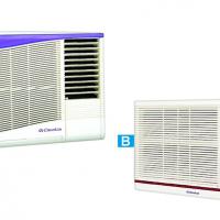 Large picture window air conditioner