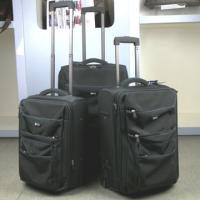 Large picture trolley case, luggage