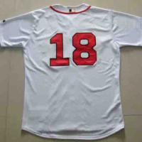 Large picture MLB RedSox #18 Home Jersey www.fine-supply.com
