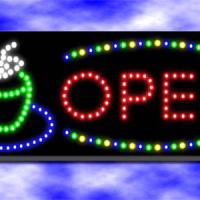 Large picture LED Open Sign