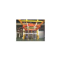 Large picture power and free conveyor coating line