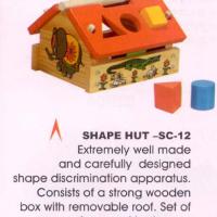 Large picture Wooden Shape Hut