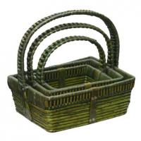 Large picture willow basket
