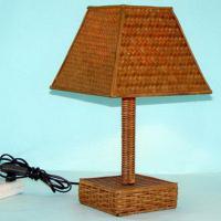 Large picture rattan lamp