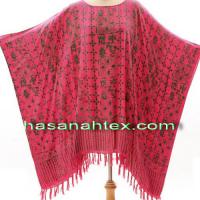 Large picture poncho