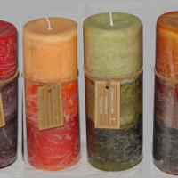 Large picture Harvest Tri-Color Candle