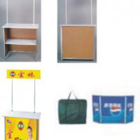 Large picture promotional counter,folding products display