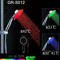 Large picture led hand shower head light,2function led shower