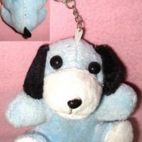 Large picture fuzzy key chain