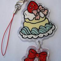 Large picture acrylic keychains, acrylic product, badges, medals