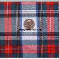 Large picture polyester yarn dyed plaid fabric