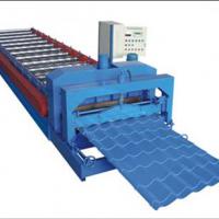 Large picture Glazed Tile Roll Forming Machine