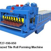 Large picture Glazed Tile Roll Forming Machine