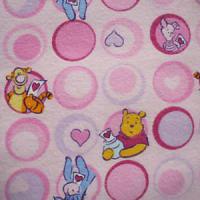 Large picture cotton flannel printing fabric