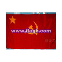 Large picture party flag