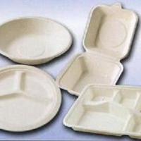Large picture biodegradable tableware sugarcane tray