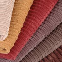 Large picture corduroy fabric