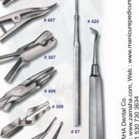 Large picture mirror handle, Tooth Extracting forceps, needle ho