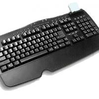 Large picture Washable keyboard with smart card reader