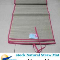 Large picture stock stocklot closeout surplus Natural Straw Mat