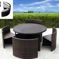 Large picture Poly resin table set