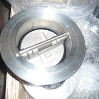 Large picture dual plate check valve