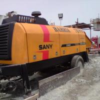 Large picture SANY Stationary Trailer Mounted Concrete Pump