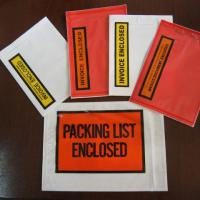 Large picture packing list envelope