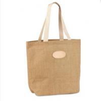 Large picture jute bag,promotional bag,shopper