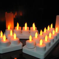 Large picture led rechargeable candle
