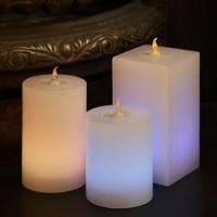 Large picture led voice controlled candle