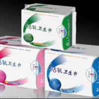 Large picture sanitary napkin with negative ion chip OEM