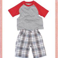 Large picture boys garments set-t shirt and shorts