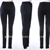 Large picture ladies knitted pants