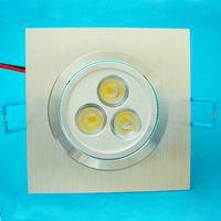 Large picture 3W LED downlights with 50,000 hours life span
