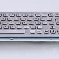 Large picture 66 keys metal keyboard with trackpad